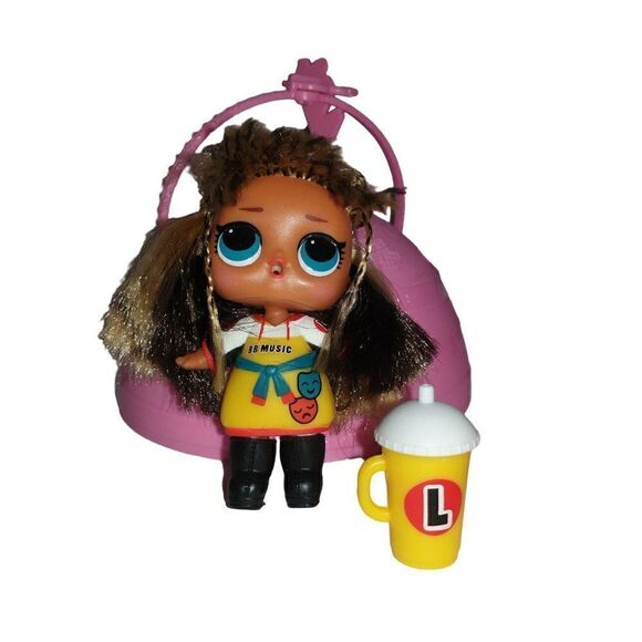 LOL Surprise Rhymes Doll Hairvibes Retro Theme Dolls 3" Vinyl Dolls NEW - Picture 1 of 7